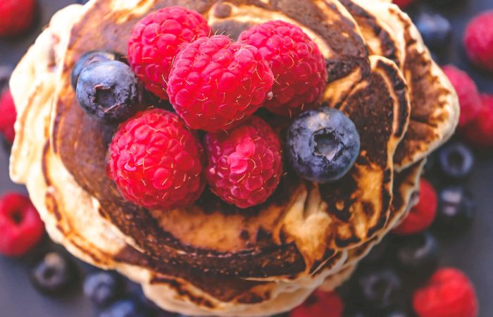 Chia Pudding with Blueberries and Almonds