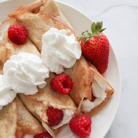 Strawberry Croissants With Puff Pastry