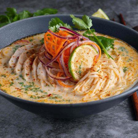 Vegetable Soup With Fresh Herbs and Spices